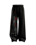 Crimson Cathedral Baggy Pants