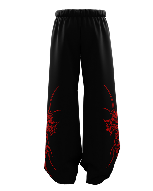 Bloodsigil Black Baggy Pants
