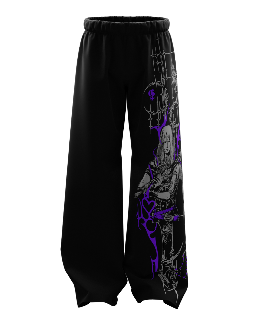 Bruise Purple Sigil Baggy Pants