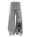 Grey Grim Reaper Baggy Pants