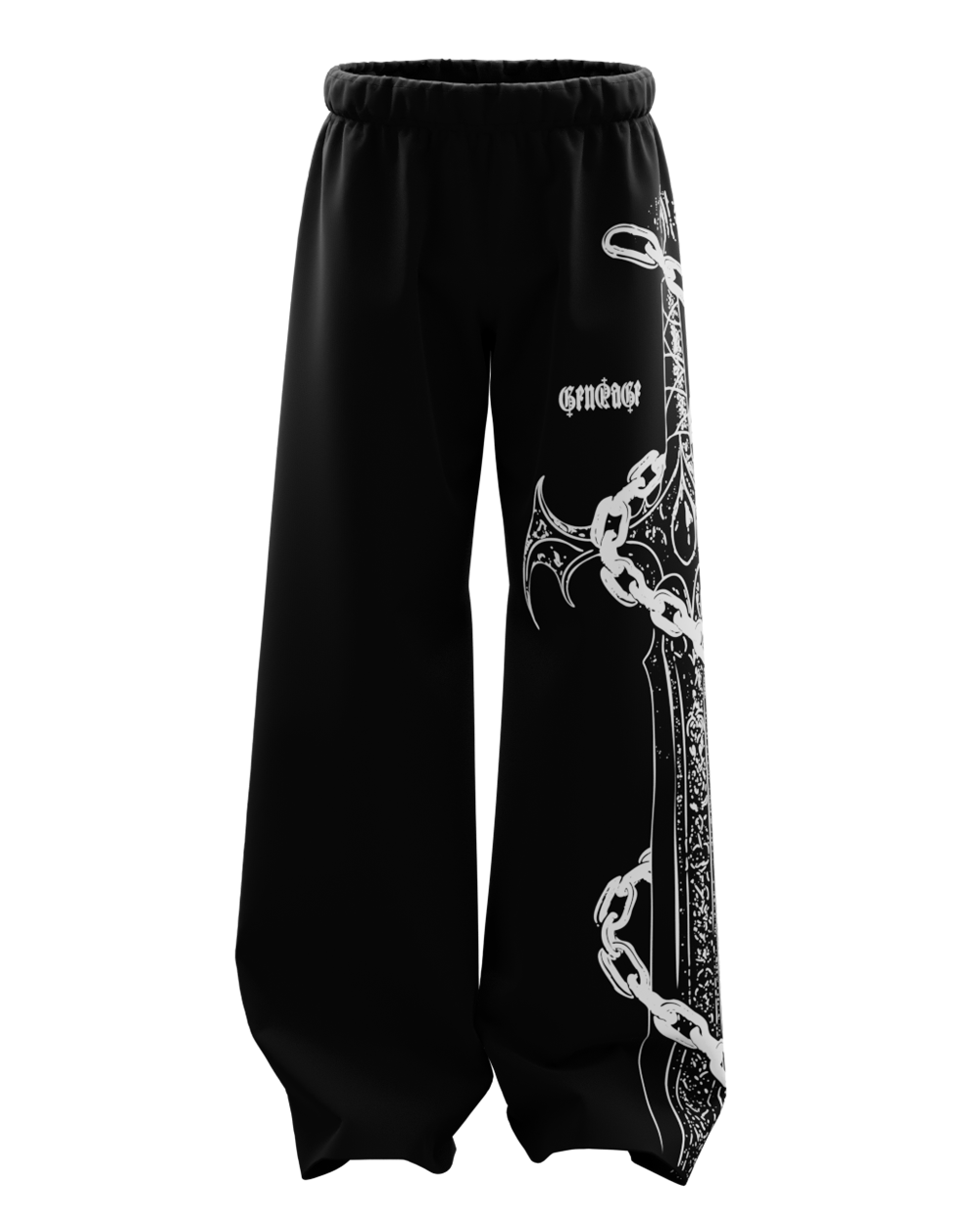 Katana Chain Baggy Pants