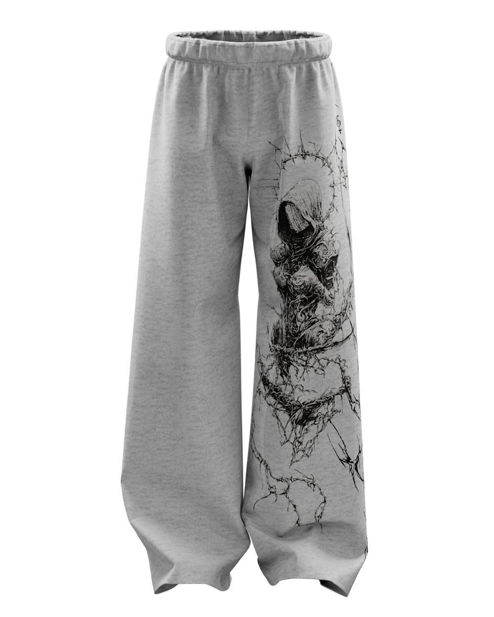 Xyra Grey Baggy Pants