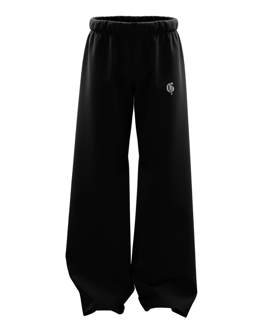 Essential Black Baggy Pants